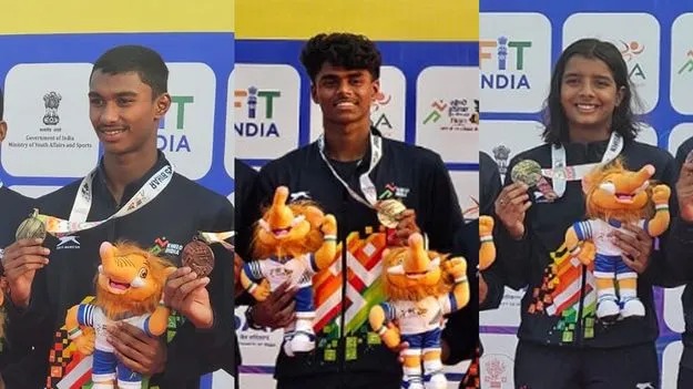 తెలుగు స్విమ్మర్లకు అవార్డులు..