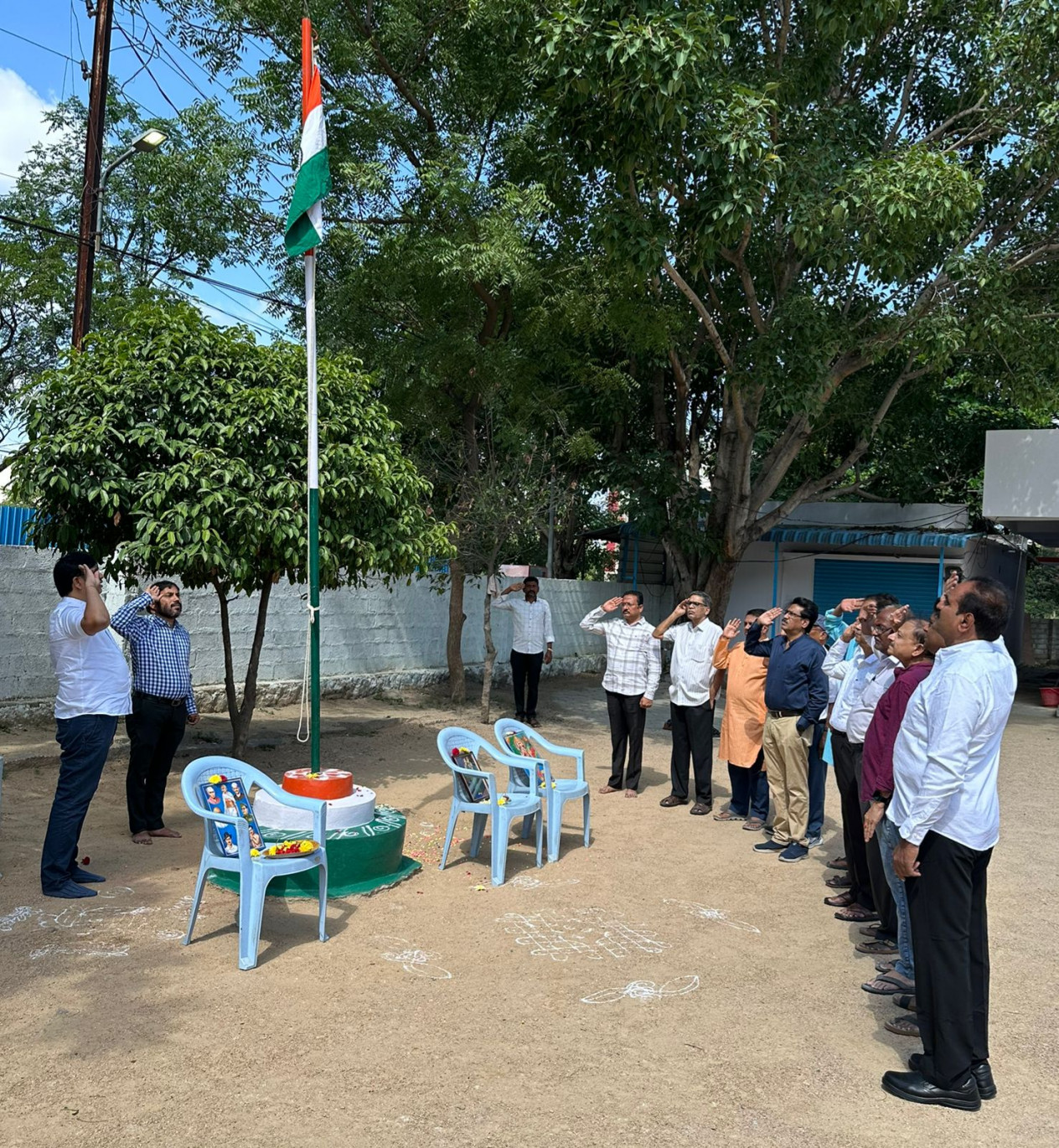 గోపన్నపల్లిలో జర్నలిస్ట్ హౌసింగ్ సొసైటీ  వేడుకలు.